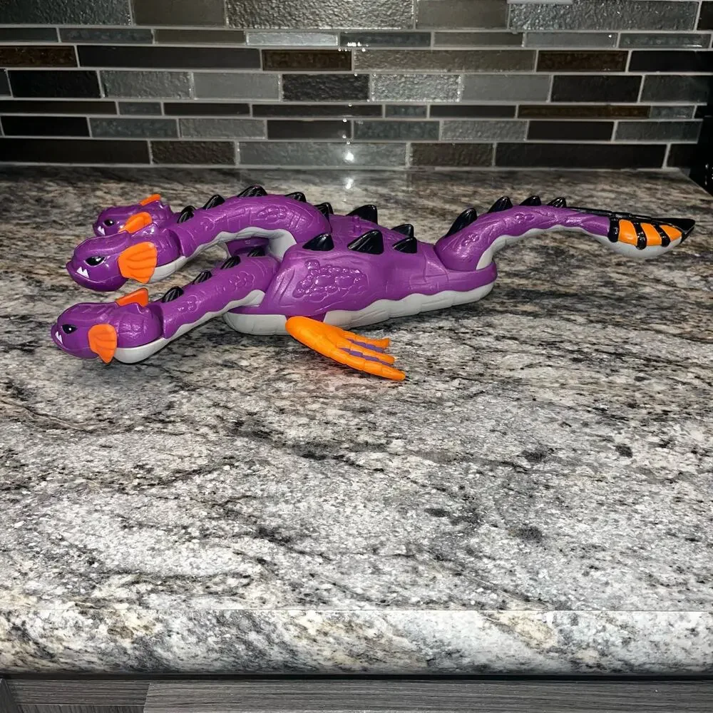 Mattel Imaginext Purple 3 Headed 18